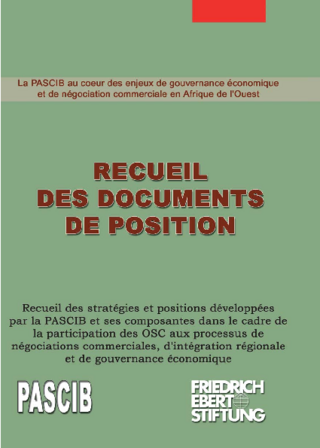 Recueil des documents de position