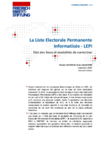 La liste electorale permanente informatisée - LEPI
